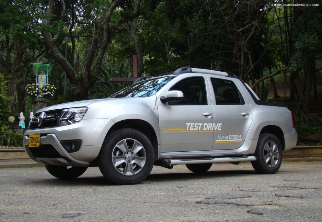 Renault Duster Oroch, prueba, test drive, Colombia