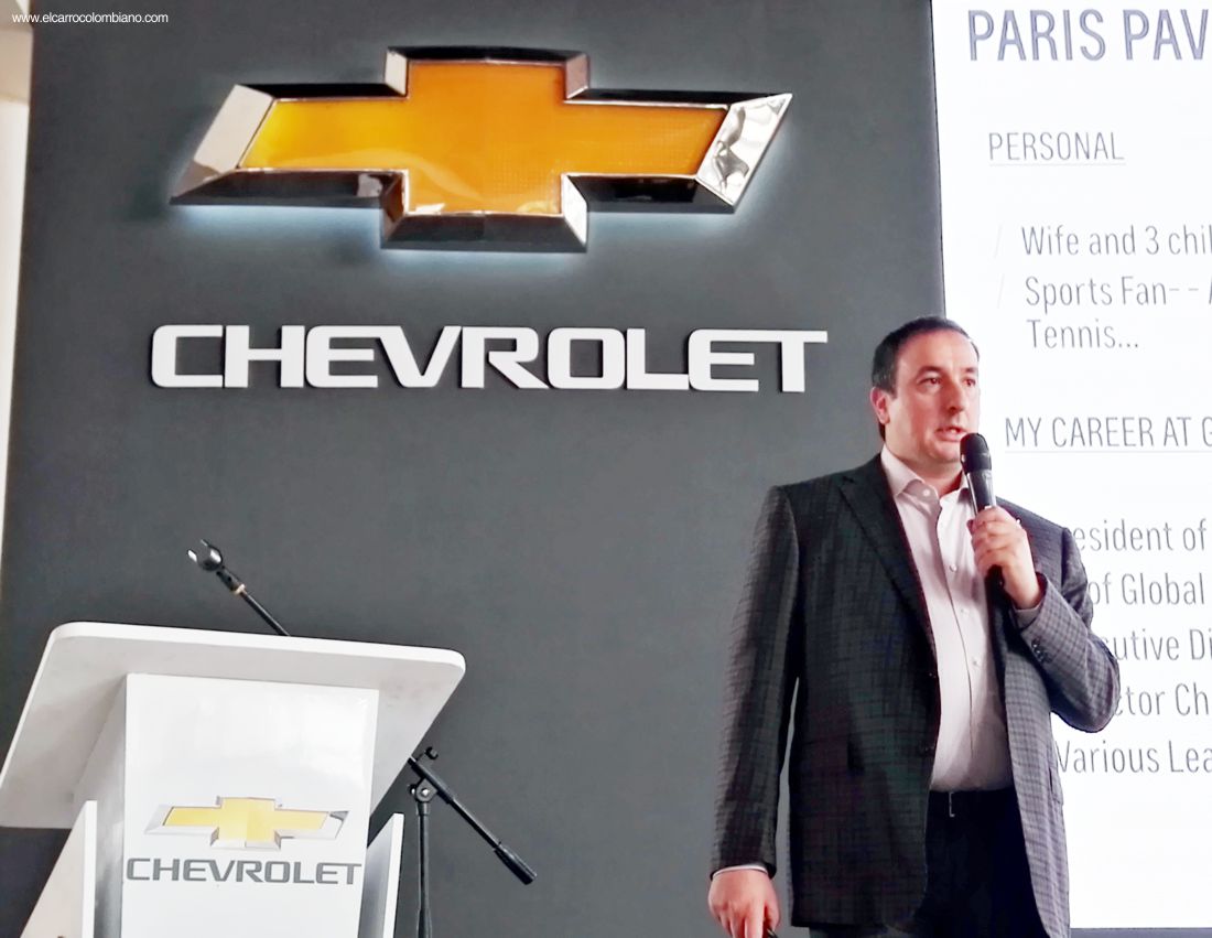 Paris Pavlou, Presidente GM Andina