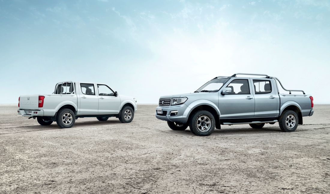 peugeot pick-up, peugeot pick-up africa, dongfeng rush