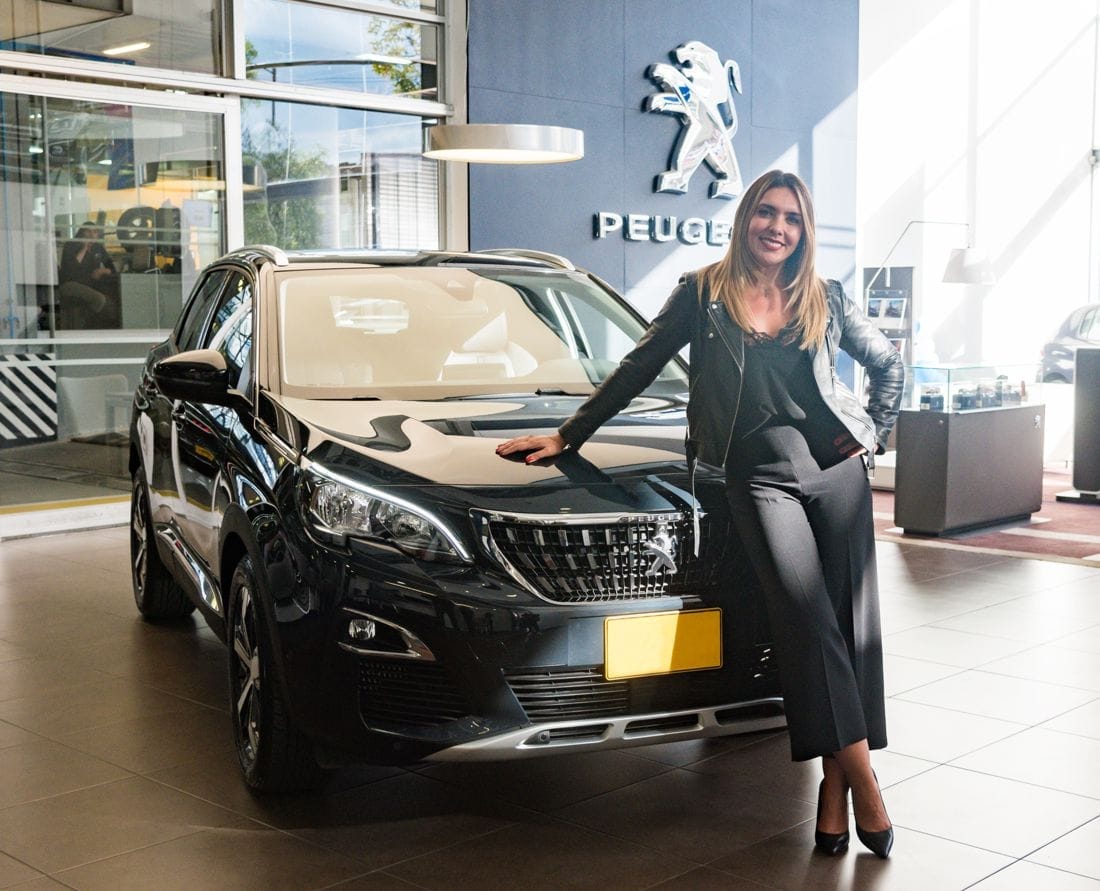 mónica rodríguez, mónica rodríguez embajadora peugeot