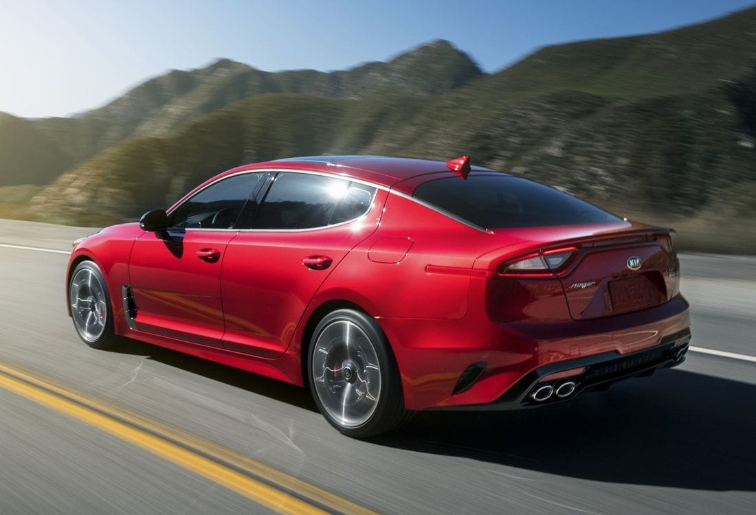 premios good design 2017, kia good design, kia rio 2018, kia stinger, kia niro