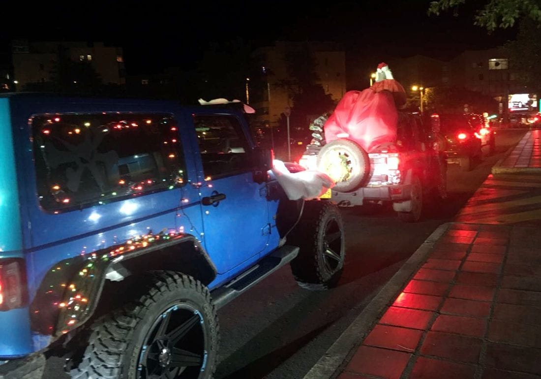 jeep colombia, manada jeep, recorrido navideño, eventos de navidad en colombia, navidad 2017