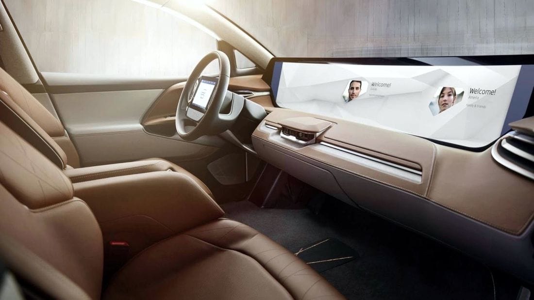 byton crossover concept, byton cars, byton crossover, ces 2018