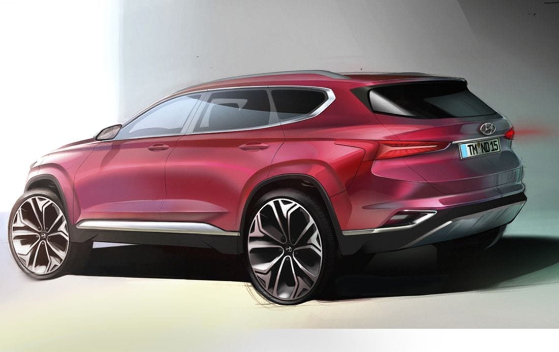 hyundai santa fe 2019, hyundai santa fe 2018, hyundai santa fe 2019 salon de ginebra