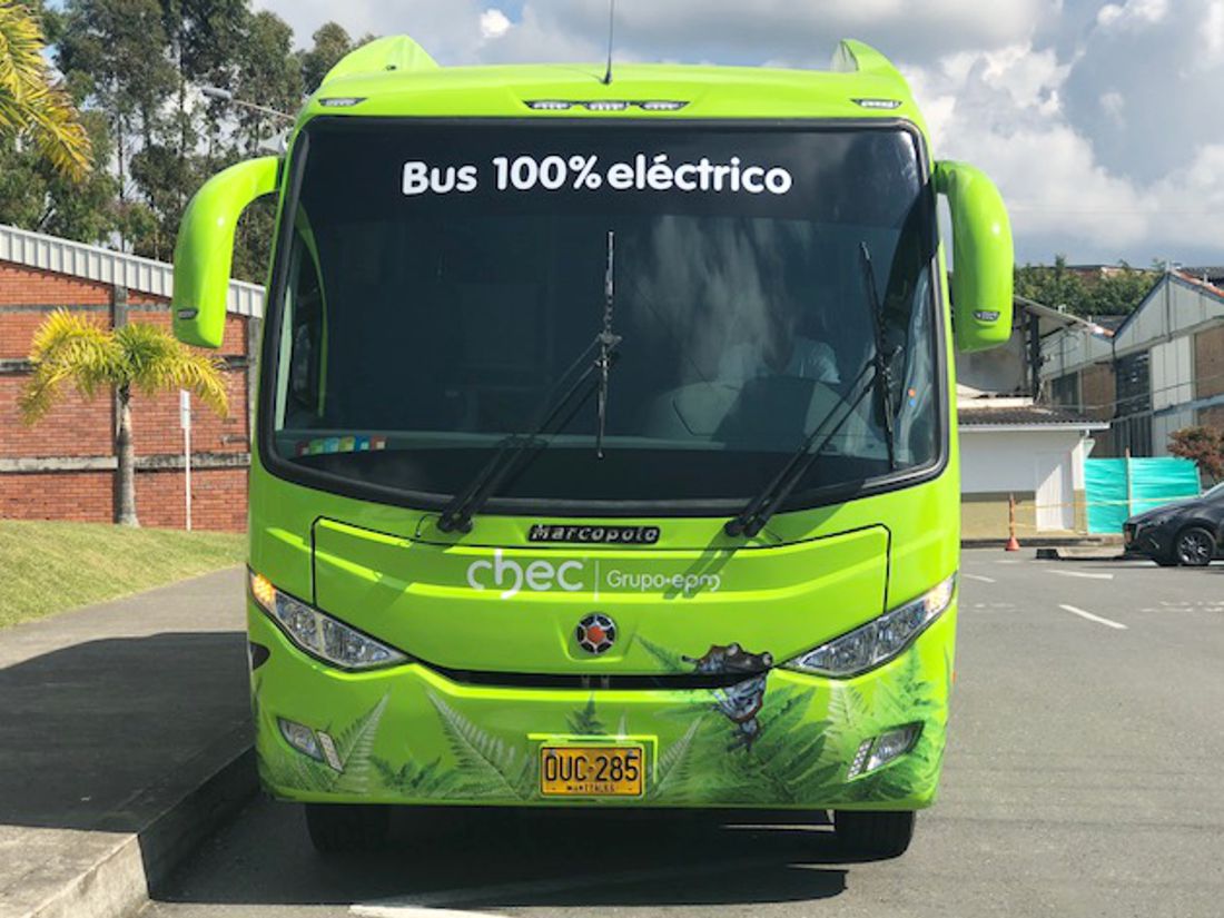buses electricos en colombia, bus electrico manizales, bus electrico byd, byd k7, bus electrico colombia, bus electrico chec