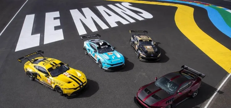 Ford Mustang GT3 compite en las 24 Horas de Le Mans